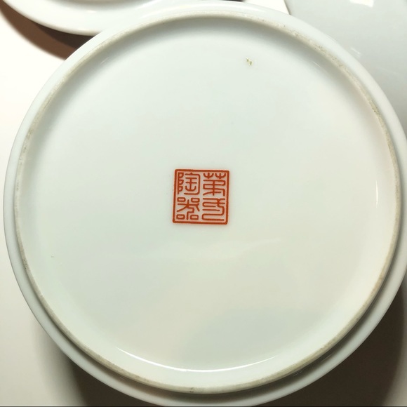 Vintage ornate Takahashi Imari style 3 piece candy/trinket bowl set - Picture 6 of 11